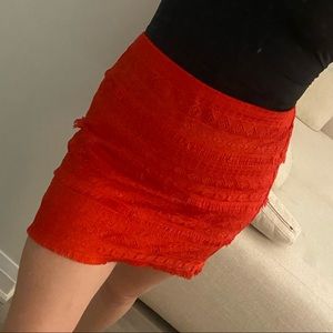 Embroidered J.Crew Skirt